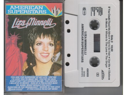ф LIZA MINNELLI AMERICAN SUPERSTARS - retka kasetA