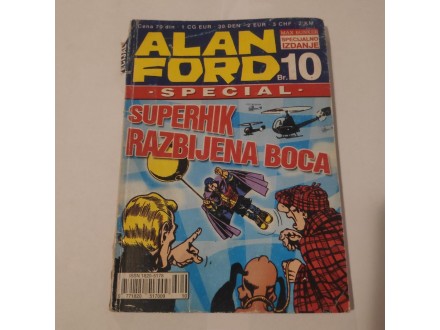 (0123) Alan Ford special 10 Superhik razbijena boca