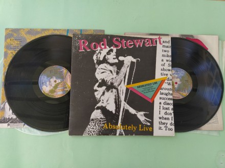 + 2LP  Rod Stewart - Absolutely Live
