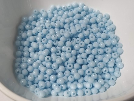(A1273) Akrilne perle plave 4mm 1000kom