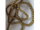 (A512) Facetirani rondel perle mat zlatna 130kom slika 1
