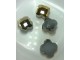 (A666) Kristal detelina Zlatno Siva 1kom slika 1