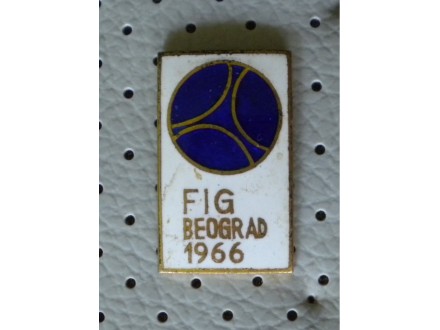 `FIG Beograd 1966` (emajlirana Ikom)