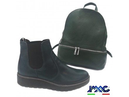 `IMAC` zelena poluduboka cipela