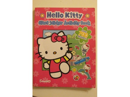 (N313.07) Hello Kitty - activity book with stickers