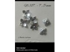 *N317- Kapice za perle,antik srebrna,/30kom