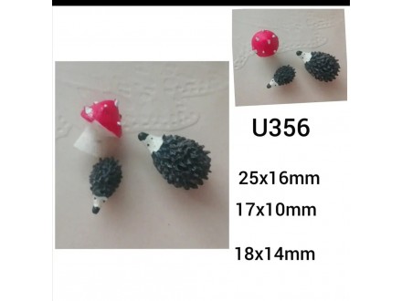 *U356-- jež ,minijatura/set