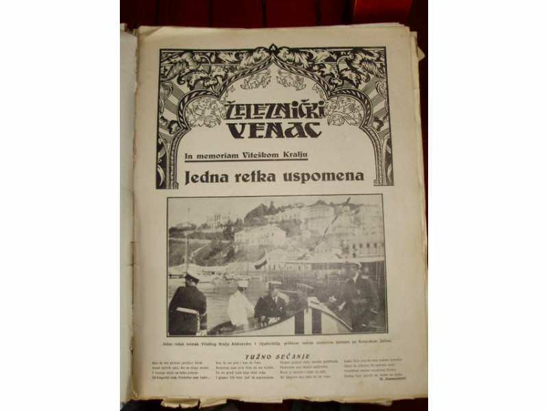 `ZELEZNICKI VENAC` br.6 15/III 1935 (god.III)