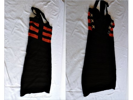 1.1. Atraktivna crna  M haljina