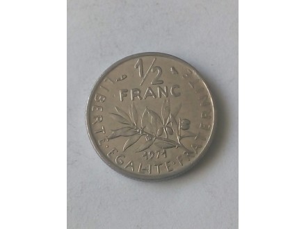 1/2 Franc 1971.godine - Francuska -