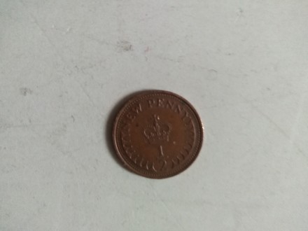 1/2 new penny Britanija 1971.