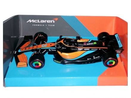 1:43 Burago F1 McLaren MCL36, #3 Daniel Ricciardo