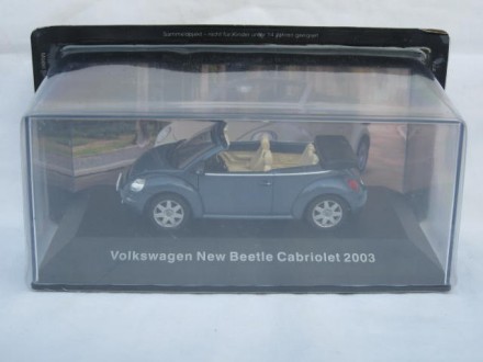 1:43 IXO/altaya VW new beetle cabriolet