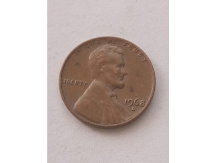 1 Cent 1968.g - D - USA - Amerika - Lincoln -