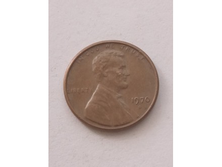 1 Cent 1970.g - D - USA - Amerika - Lincoln -