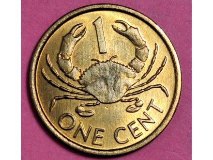 1 Cent 1997 Sejšeli