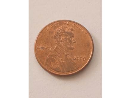 1 Cent 2000.g - USA - Amerika - Lincoln -