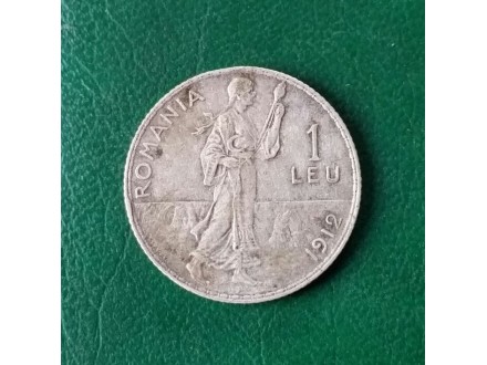 1 LEU 1912 srebro