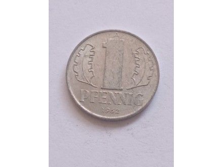 1 Pfennig 1962.g - Nemačka DDR -