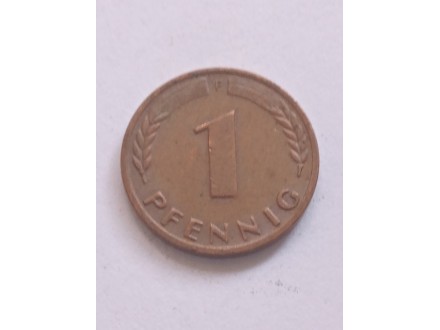 1 Pfennig 1967.g - F - Nemačka -