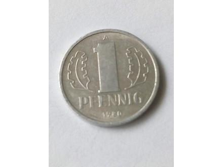 1 Pfennig 1980.g - Nemačka DDR -