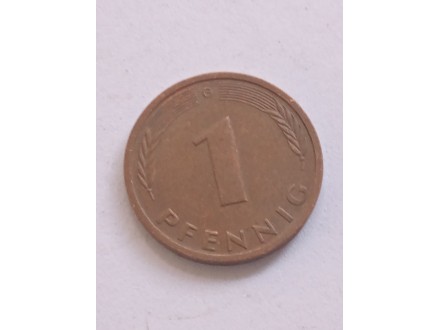 1 Pfennig 1982.g - G - Nemačka -