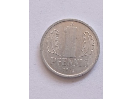 1 Pfennig 1982.g - Nemačka DDR -