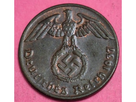 1 Reichspfenig 1937 A Nemačka