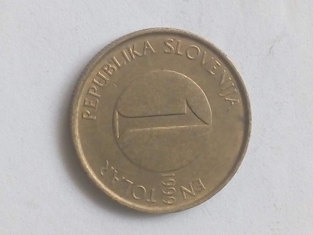 1 Tolar 1999.g - Slovenija - Ribe -