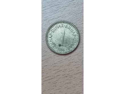 1 dinar 1986
