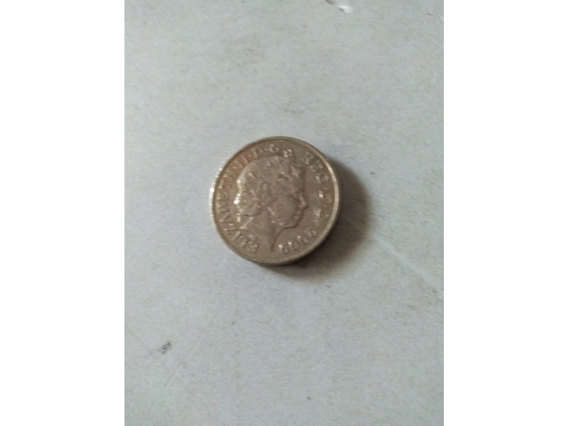 1 funta Velika Britanija, 2009.
