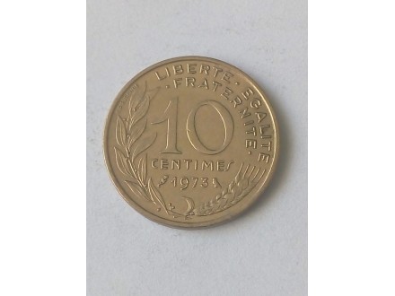 10 Centimes 1973.godine - Francuska -