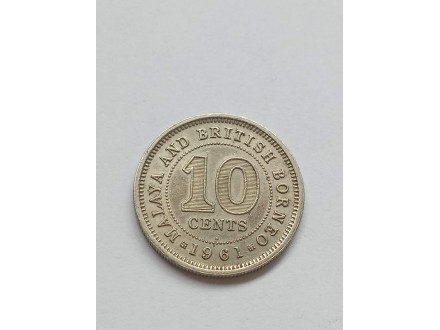 10 Cents 1961.g - Malaya And British Borneo -