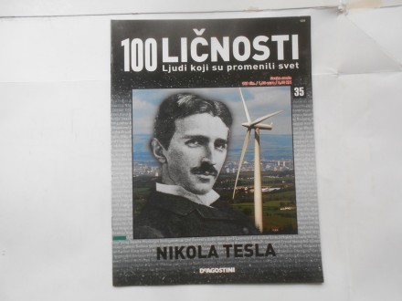 100 ličnosti, br.35 Nikola Tesla