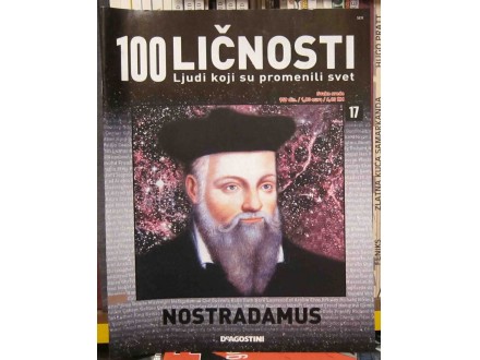 100 ličnosti broj 17 - Nostradamus