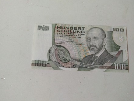 100 šilinga Austrija, 1984.