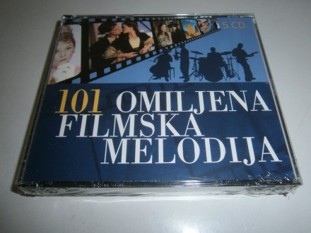 101 FILMSKA MELODIJA 5CDa NEOTPAKOVANO!