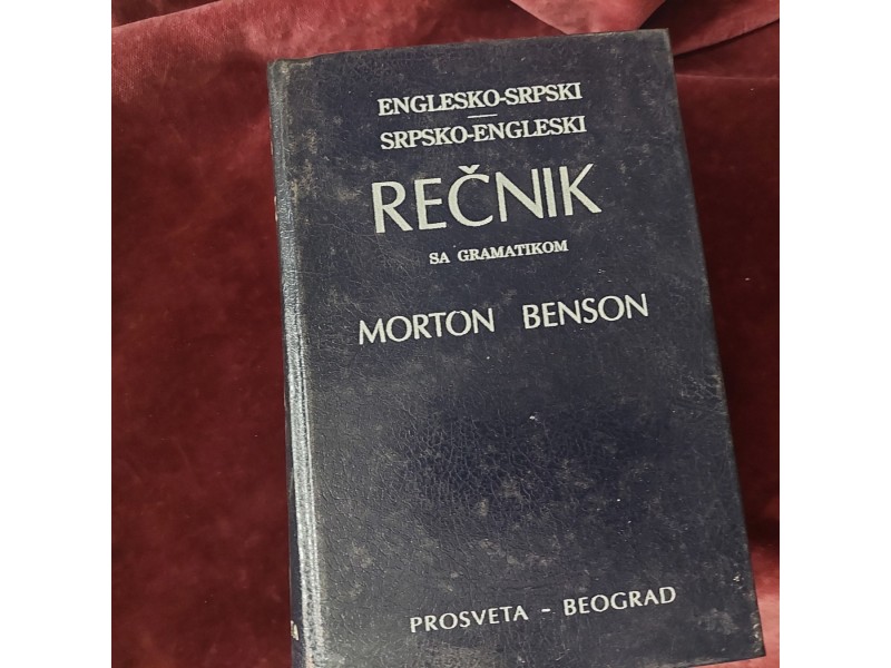 150 SRPSKO-ENGLESKI REČNIK sa gramatikom Morton Benson