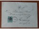 1903. Solo 1 dinar frankatura na R pismu za Nemacku RR! slika 1