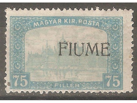 1918 - FIUME Parlament 75 fil MH