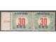 1918 - SHS Hrvatska Porto 30 filer sa br ploce MNH slika 1