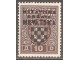 1941 - NDH Porto sa pretiskom 10 d MH slika 1