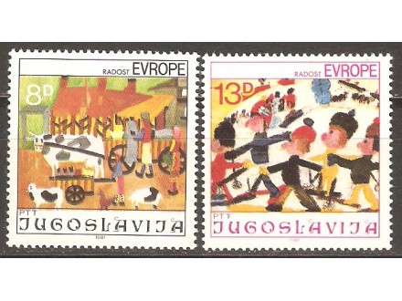 1981 - Radost Evrope MNH