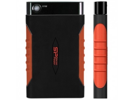 1TB Silicon Power External 2.5` USB3.1 A15 Armor Black&;Red