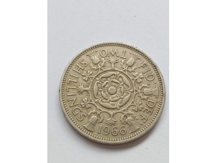 2 Šilinga 1966.g - Engleska -
