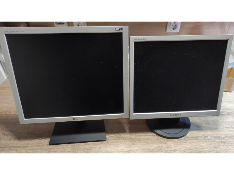2 neispravna monitora LG L1919S i Samsung 720N