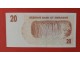 20 dollars 2006 god Zimbabwe aUNC slika 2