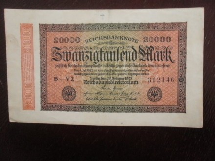 20000 maraka 1923