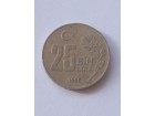 25 Bin Lira 1996.g - Turska -
