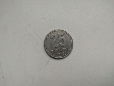 25 centavos Argentina, 1993.god.
